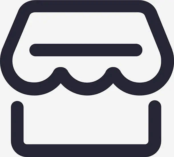 ico门店图标高清素材 ico门店 免抠png 设计图片 免费下载-花瓣网