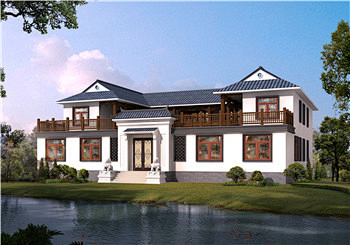 农村二层住宅楼房设计图纸，全套方案（施工...