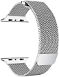Amazon.com: Jakpas Magnetic Stainless Steel Mesh Loop Compatible with Apple Watch Bands 41mm 40mm 38mm 45mm 44mm 42mm, Metal Stainless Steel Band Strap for iWatch Series 7/6/5/4/3/2/1 SE (Black, 45mm 44mm 42mm) : Cell Phones & Accessories