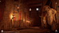 Assassin's Creed Origins - Krokodilopolis Arena, Cristian Chihaia : This is a large structure + activity i had the pleasure of working on for ACO!<br/>Art Direction - Cristian Chihaia, Raphael Lacoste<br/>Modelling - Valentin Oana, Stefan Stin