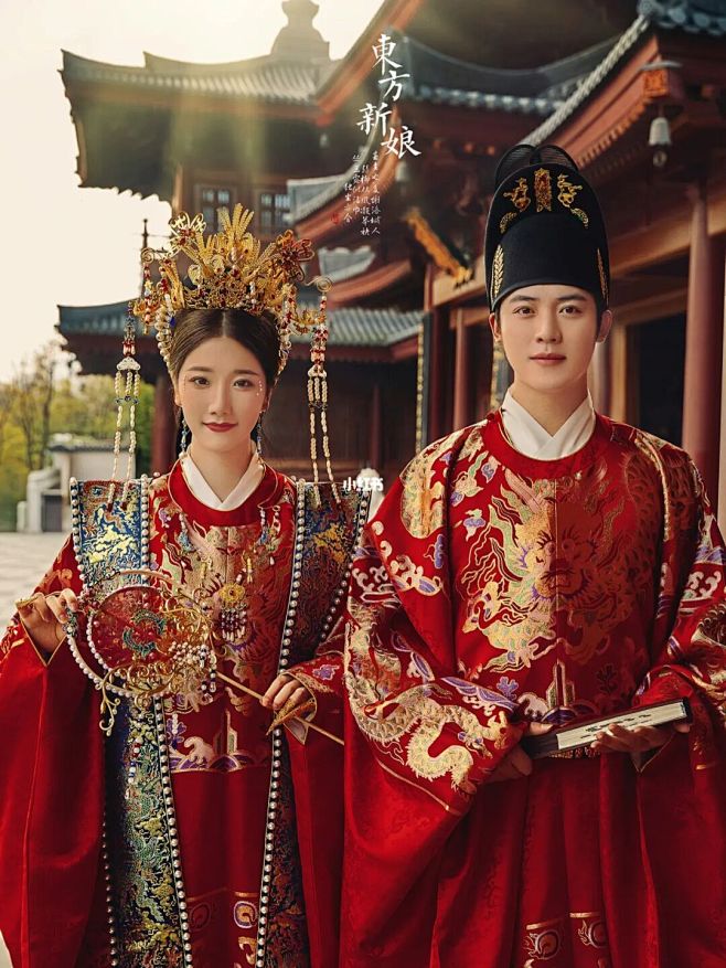 汉服婚纱照拍出了古偶剧的感觉，太绝了 : ：@南京小雅风尚婚纱摄影 〰️ 汉服婚纱照 拍的不仅仅是一组照片 更是我们对传统文化的传承与认同 ...
