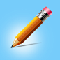 pencil ICON 铅笔 笔 图标 元素 学习 学习用品 学生 修改 记录 