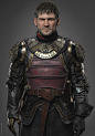 Jaime Lannister Armor, Eslam Zidan : jammie lannester one of the latest personal projects that I have worked on , I used texture xyz  for color data skin and  most of the skin details done  , all sculpting was made in zbrush , modeling and unwraping in ma