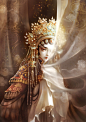 古风 插画 cg 壁纸 同人 古装 美人 手绘 鼠绘 厚涂 唯美 水墨 中国风 橙光 戏子