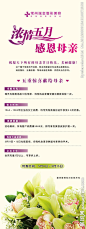 整形美容母亲节活动展架源文件