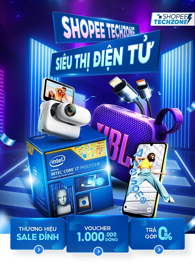 Shopee Tech Zone | Khuyến Mãi Đồ Điện Tử | Shopee Việt Nam-花瓣网