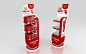 3D Advertising  colgate design Display marketing   pop posm Render Stand