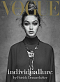 #covers# Gigi Hadid 成功集齐四大Vogue封面,其中两封意大利版,同时还有中国,德国,西班牙,巴西,澳大利亚,荷兰六版封面.