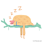 tired good night GIF by SLOTHILDA