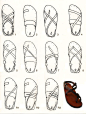 SHAPES OF SANDALS