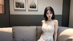 放肆的艺术采集到AI美女