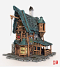 ArtStation - Game Ready Little House, Hota Aisa