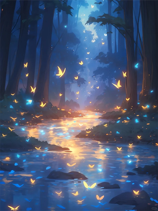 萤火系列 | 仙气飘飘的萤火森林