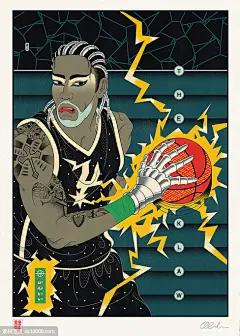 传统与现代！当NBA遇上浮世绘