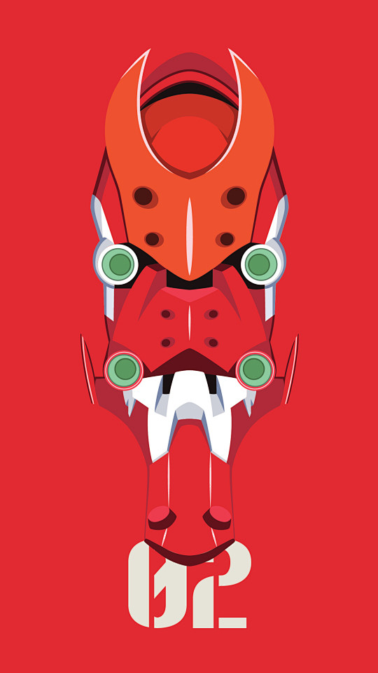 47eva 02 iphone 5壁纸| id:525931喜欢animei式守同学同采自wall