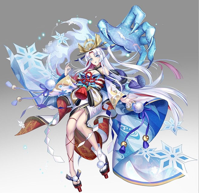 雪女也太好看了吧