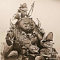 illustration by Varun Nair
【艺术家简介】：Varun Nair于1992出生于印度孟买，在Supincolm学习动画，然后来到巴黎，在著名的Gobelins学校获得设计和动画设计学位。他热衷于动画设计，为美国最大的动画工作室工作：他最近的一次合作包括环球大学的启蒙、福克斯(Fox)、蓝天工作室(Ni ​​​​...展开全文c