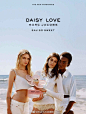 新季广告 Elle Australia June 2019 投放 Kaia的Marc Jacobs daisy香水出了新款Daisy Love。 ​​​​