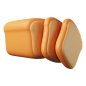 Bread 3D Illustration