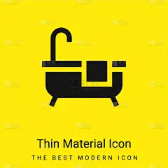 洗浴最低亮黄色物质图标