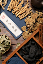太子参中药材中草药中药摄影图