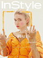 #杂志大片# InStyle UK October 2016 : #Grimes#  by Nhu Xuan Hua.“迷幻女巫”英国版《InStyle》十月刊.