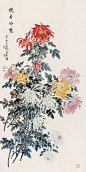 缪谷英花鸟作品