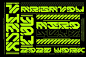 Aero Flux font-未来工业机械赛博科幻机甲海报标题Logo设计PSAI英文字体下载 – 图渲拉-高品质设计素材分享平台