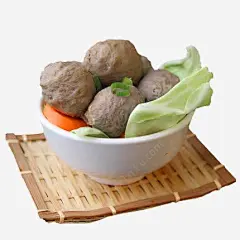 手工牛肉丸免抠png素材_新图网ixintu.com