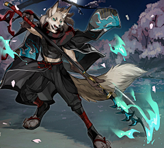 【设计】人型动物角色/furry/福瑞/兽-花瓣网|陪你做生活的设计师 | Luke_Ascended