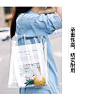 pvc袋 网红果冻包 ins透明塑料沙滩礼品服装购物袋子定制logo-tmall.com天猫
