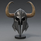 3d model of medieval knight helmet
