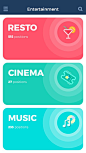Tubik studio app concept screen1