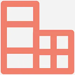 积木建筑和家具加粗线条图标图标_88ICON https://88icon.com 积木 建筑和家具加粗线条图标