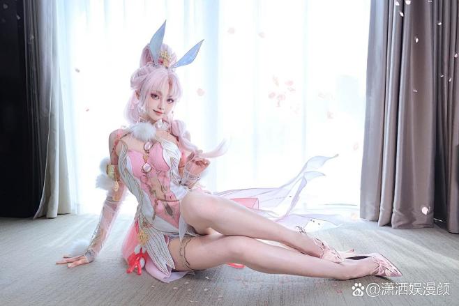 cos一下粉色系小舞，是不是可...@潇...