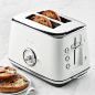 Breville Luxe Toaster, Sea Salt | Williams Sonoma