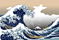 General 2000x1379 nature blue The Great Wave off Kanagawa