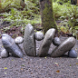 rock sculptures | While lightweight resin pieces have been on an upswing in the last few ...