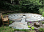 The Labyrinth Company designs & builds walkable meditation labyrinths in all forms - paver bricks, floor tiles, stone, poly canvas & garden materials.