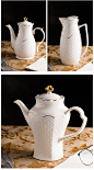 陶瓷欧式冷水壶凉水壶 家用中大号耐热大容量过滤单壶咖啡壶茶壶-淘宝网
