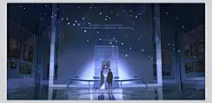 三体同人系列插画——岁月成碑 -MORNCOLOUR