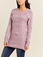 Raised Stitch Nursing Sweater