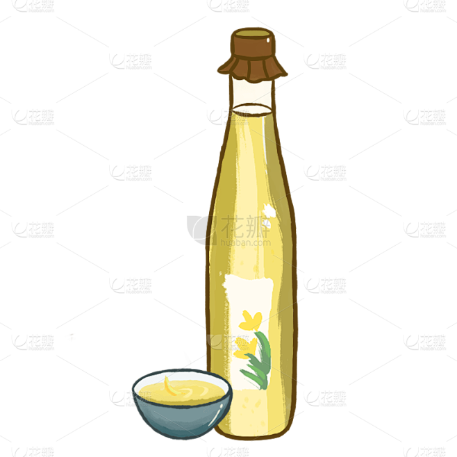 中国风-重阳节氛围贴纸-菊花酒2