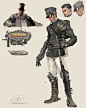 ArtStation - Steampunk, yueyang xie