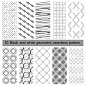 194号黑白几何图形花纹图案产品包装底纹背景AI矢量平面设计素材-淘宝网
