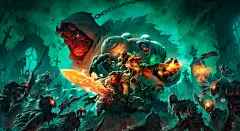 Battle Chasers: Night War - Key Art Coloring, Variant 2, Johannes Helgeson : Had the great pleasure and privilege to work with one of my heroes, Joe Madureira on artwork for the upcoming Battlechasers game, which looks amazing. http://www.battlechasers.co