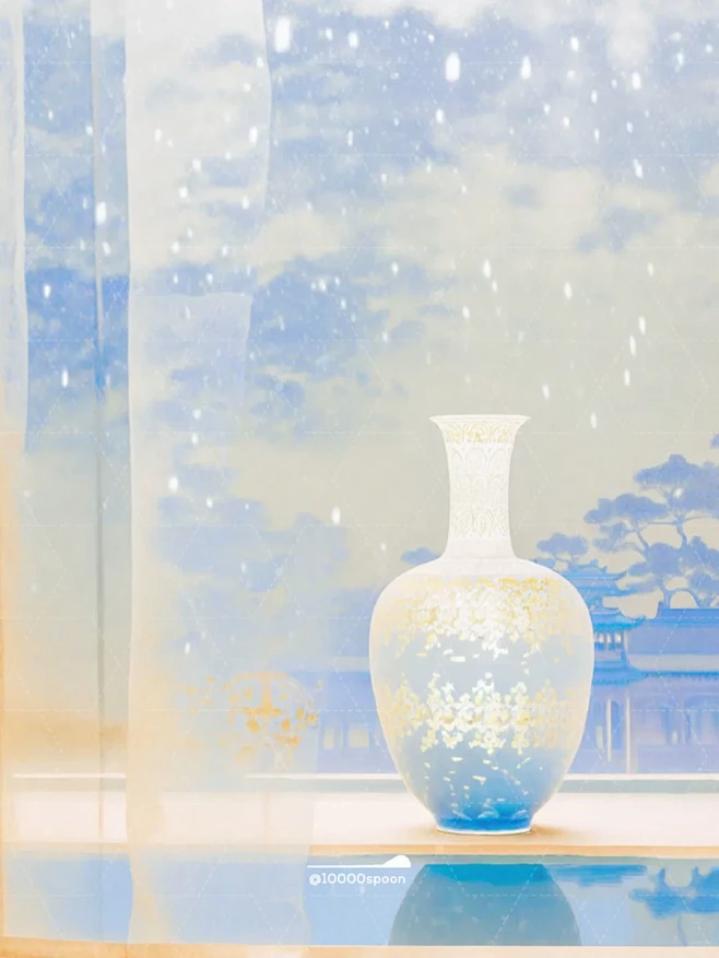 琉璃说梦｜愿我六根常寂静，心如宝月映琉璃...