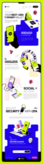 Creso - Web3 登陆页面，由 Mohammad Reza Farahzad 为 Geex Arts 在 Dribbble 上发布