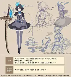 &lt;死亡爱丽丝 SINoALICE&gt;人设一览 : 　　Size NO.674 　　《死亡爱丽丝》由Pokelabo开发，Square Enix发行，创意总监是《尼尔：机械纪元》的制作人横尾太郎，两个游戏同处一个世界观。搬运一波设定图和立绘。 　　 爱丽丝 　　 　　 小红帽 　　 　　 人