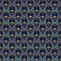 Flat design art deco motif